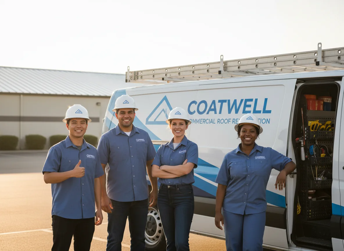 Commercial roof coating company in Grandy, MN